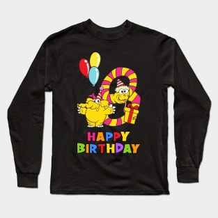 8th Birthday Party 8 Year Old Eight Years Long Sleeve T-Shirt